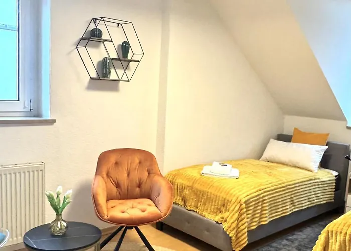 Apartment Newcityhome-3 Zi-spacious Harley - Kassberg - Priv Parking Chemnitz